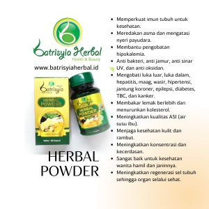 Review Lengkap Batrisyia Herbal Powder 90 Capsules