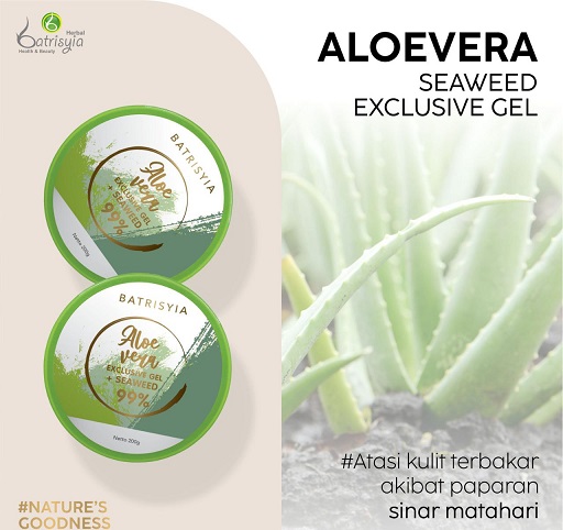 Ulasan Lengkap Batrisyia Aloe Vera Exclusive Gel + Seawed 99% dari Batrisyia Herbal
