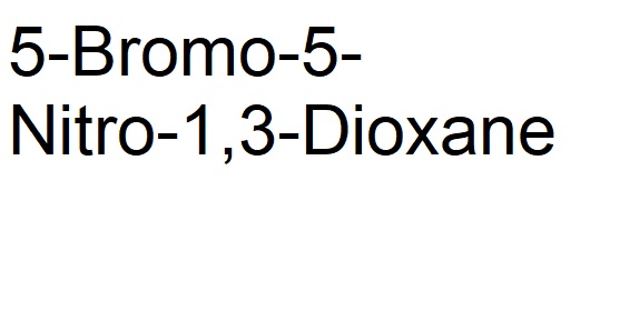 rumus kimia 5-Bromo-5-Nitro-1,3-Dioxane
