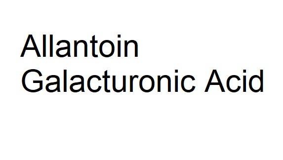 Struktur molekul Allantoin Galacturonic Acid