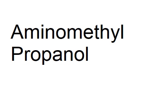 struktur molekul Aminomethyl Propanol