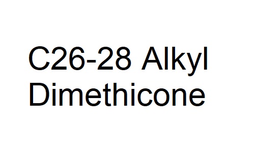struktur molekul C26-28 Alkyl Dimethicone