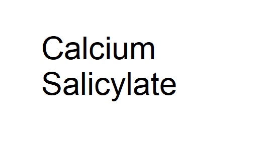 rumus kimia Calcium Salicylate