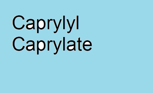 struktur molekul Caprylyl Caprylate