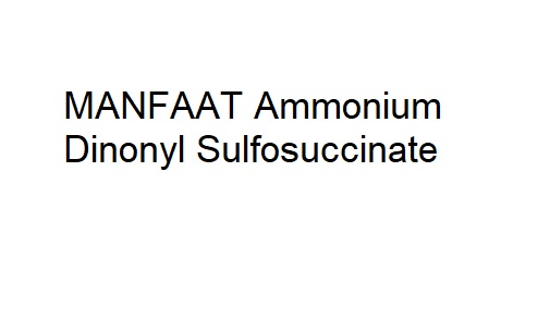 Kegunaan Ammonium Dinonyl Sulfosuccinate