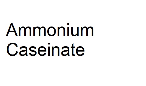 Struktur molekul Ammonium Caseinate