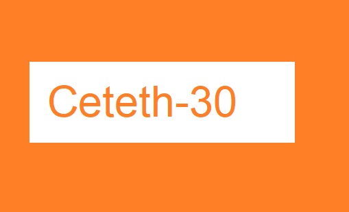 Fungsi dan kegunaan Ceteth-30